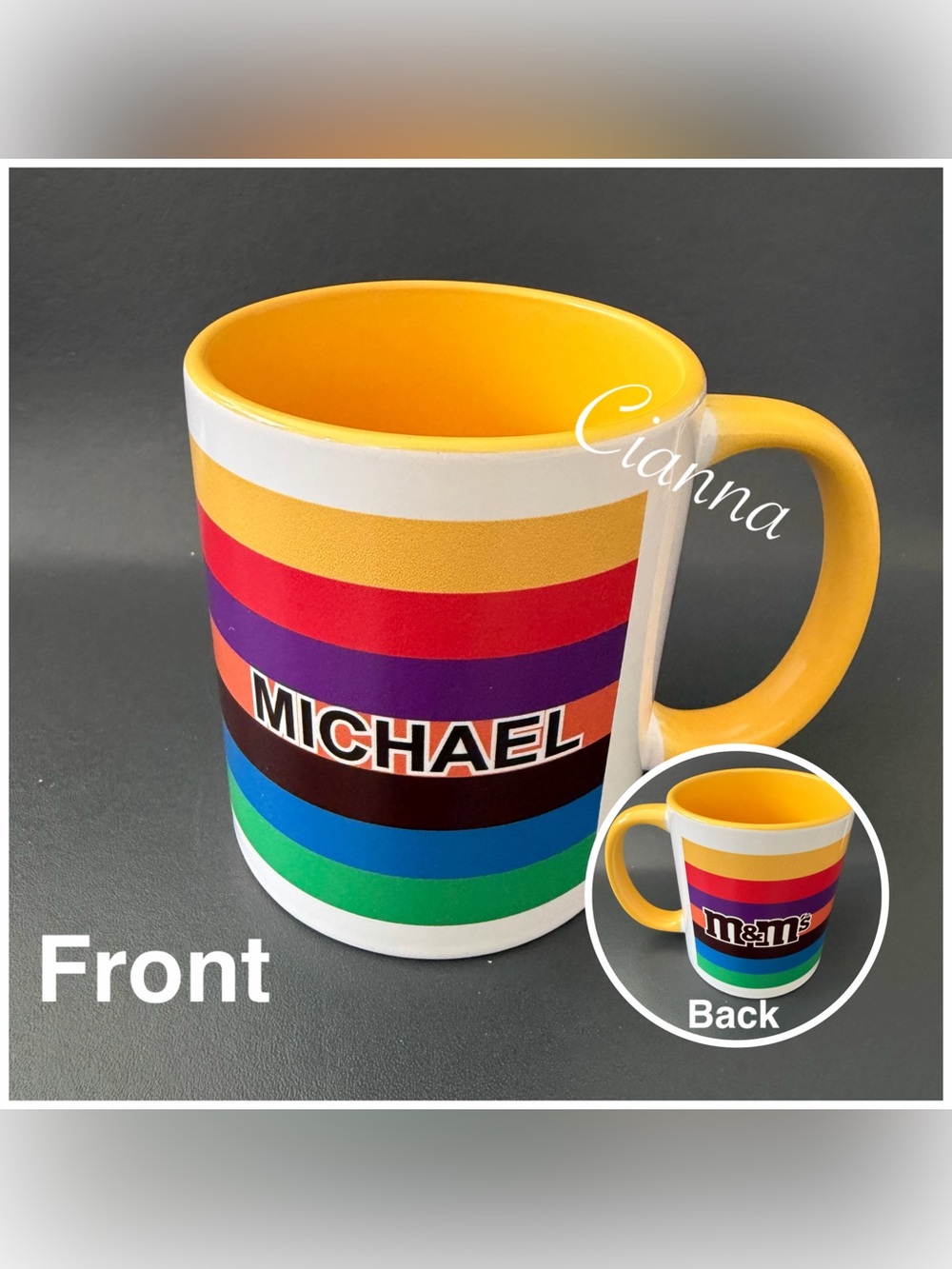M&M’s Michael Name Souvenir Mug